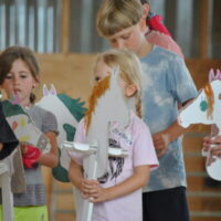 Gleich geht es los - Hobbyhorse-Parcours