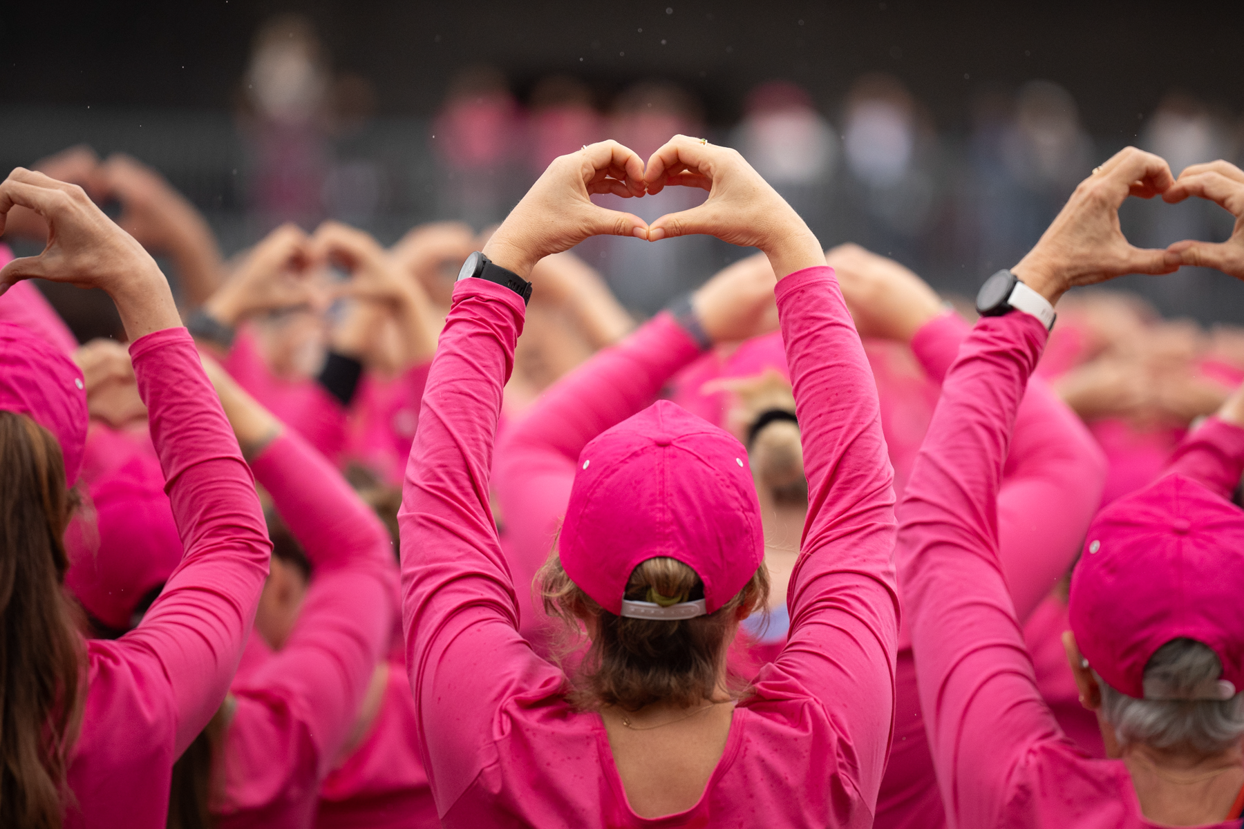 Pink Ribbon Schweiz Charity Walk Beim Charity Walk von Pink Ribbon Schweiz in Zürich